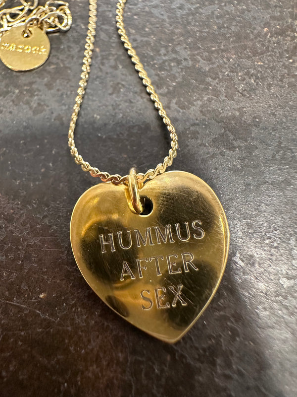 Hummus after sex