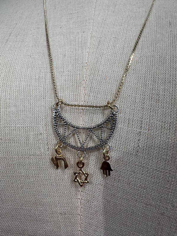 Triple protection necklace