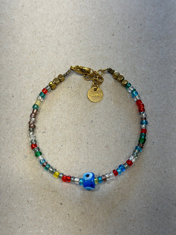 Beads bracelet eye