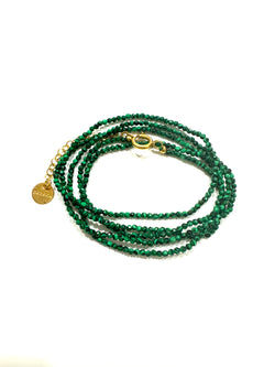 Bracelet/necklace stones